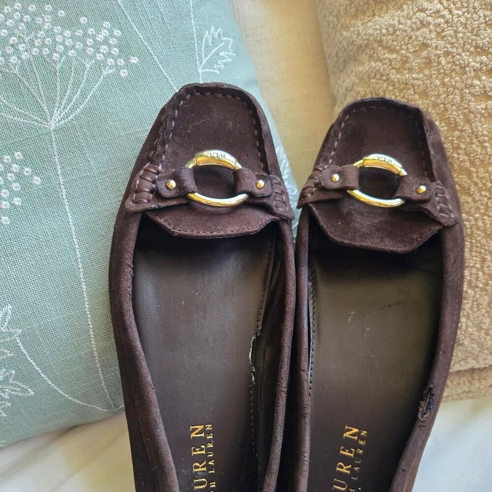 Ralph-lauren Women's Brown and Burgundy Loafers